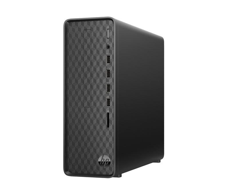 HP Slim Desktop S01-aF2004na Intel® Pentium® J5040 8 GB DDR4-SDRAM 256 GB SSD Windows 11 Home Mini Tower PC Black