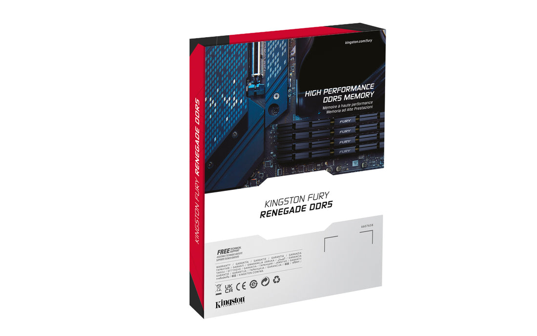 Kingston Technology FURY 24GB 8400MT/s DDR5 CL40 CUDIMM Renegade Silver XMP - image 8