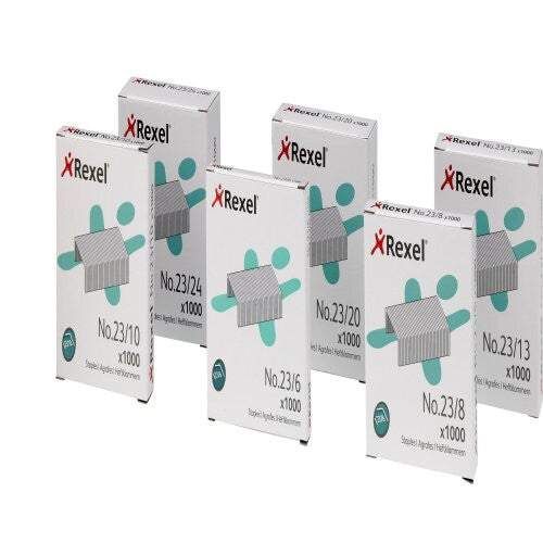 Rexel No. 23/8 Staples (1000) - image 3