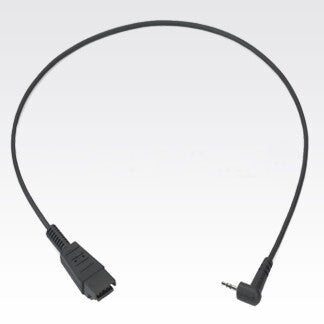 Motorola 25-124387-02R audio cable 2.5mm Black
