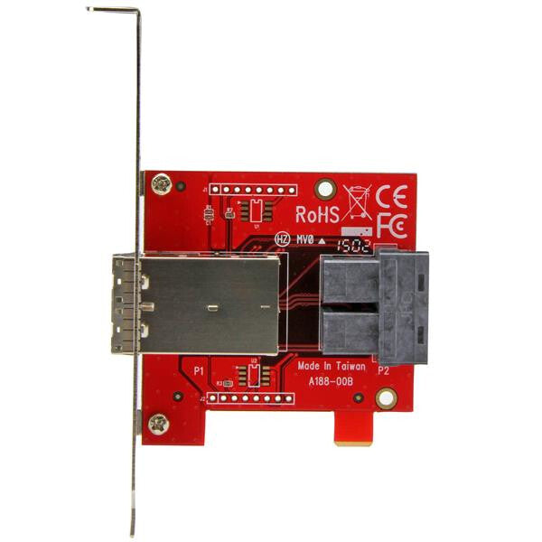 StarTech.com Mini-SAS Adapter - Dual SFF-8643 to SFF-8644 - with Full and Low-Profile Brackets - 12Gbps - image 2