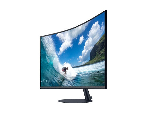 Samsung C24T550FDU computer monitor 59.9 cm (23.6") 1920 x 1080 pixels Full HD LED Grey