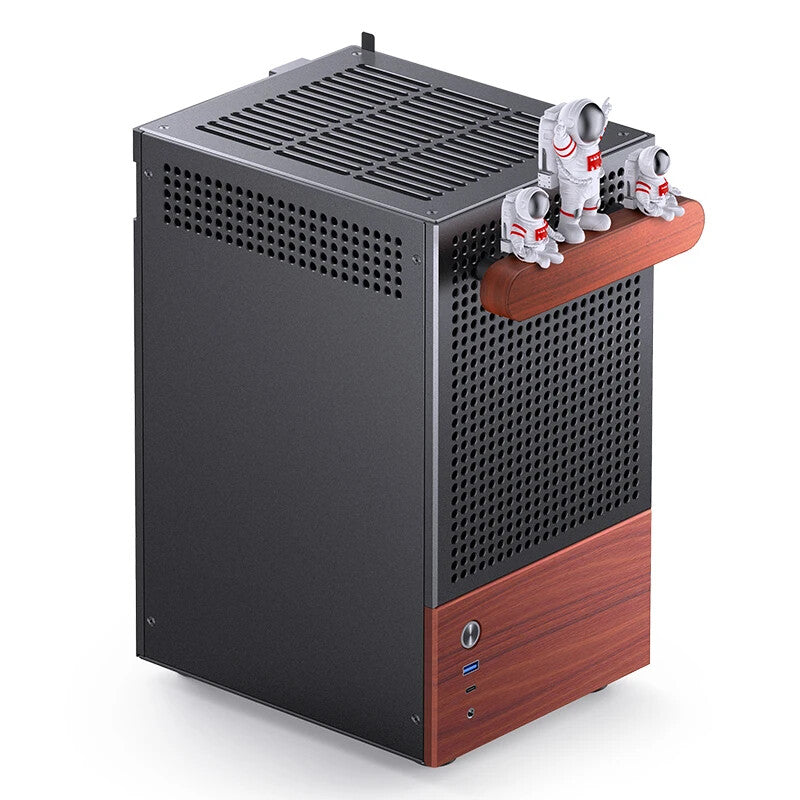 Jonsbo T6 Midi Tower Black, Wood - image 6