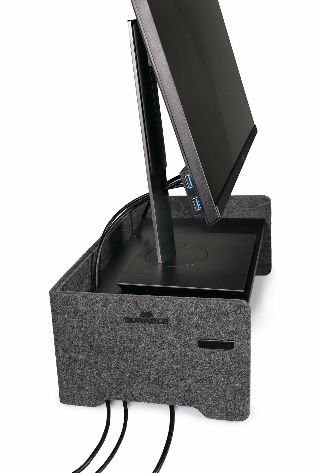 Durable 508158 monitor mount / stand Desk Charcoal - image 10