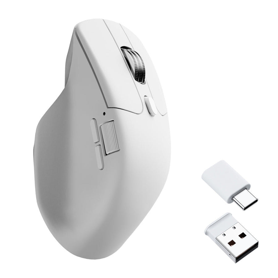 Keychron M6 mouse Universal Right-hand RF Wireless + Bluetooth + USB Type-C Optical 26000 DPI - image 2