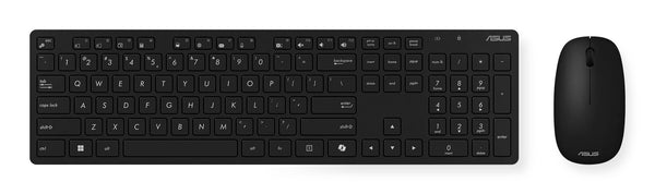 ASUS W5000 +MOUSE/BK keyboard Mouse included Office RF Wireless QWERTY UK English Black