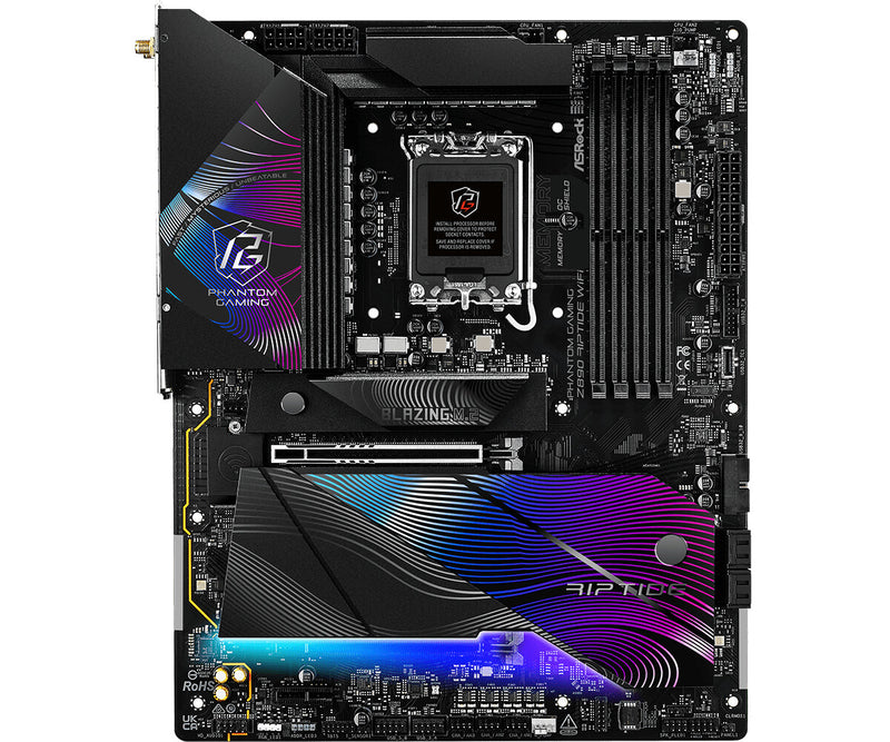 Asrock Z890 Riptide WiFi Intel Z890 LGA 1851 (Socket V1) ATX
