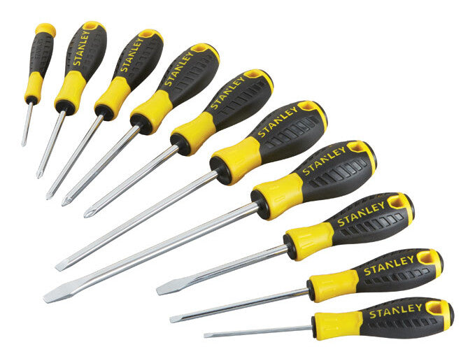 Stanley 10piece Essential Screwdriver Set