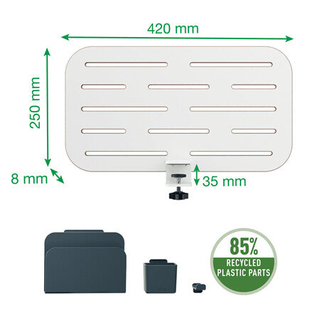 Leitz Ergo Small Pegboard Desk Organiser, 42x25 cm - image 6