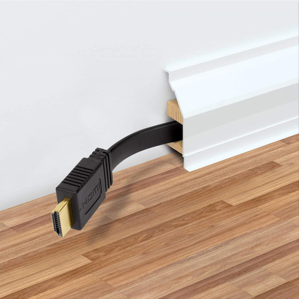 Manhattan HDMI 4K@60Hz Cable with Ethernet - Flat, 0.5m, Suitable for ALL 4K & 1080p/HD uses - when upgrading - image 4