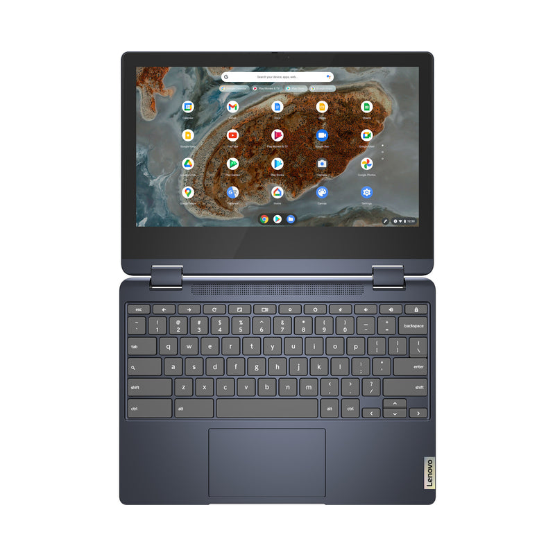 Lenovo IdeaPad Flex 3 Chrome 11M836 MediaTek MT8183 Chromebook 29.5 cm (11.6") Touchscreen HD 4 GB LPDDR4x-SDRAM 32 GB eMMC Wi-Fi 5 (802.11ac) ChromeOS UK English Blue