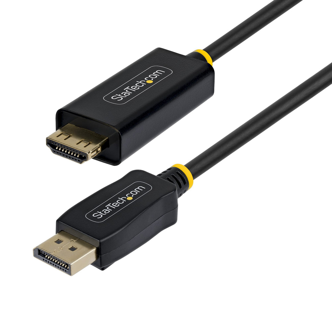 StarTech.com 15ft (4.5m) DisplayPort to HDMI Adapter Cable with Gripping Connectors, 4K 60Hz, HDR - image 3