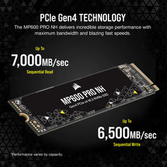 Corsair MP600 PRO NH 1 TB M.2 PCI Express 4.0 NVMe 3D TLC NAND
