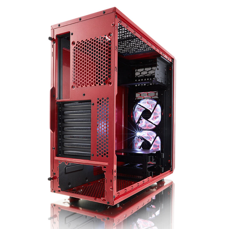 Fractal Design Focus G Midi Tower Black, Red