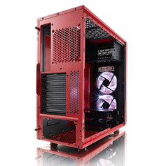Fractal Design Focus G Midi Tower Black, Red