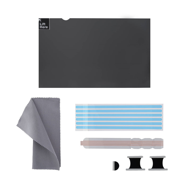 StarTech.com 14-inch 16:9 Bright Privacy Screen Filter with Touch, Flip-Over, 75% Light Transmittance, Anti-Glare Privacy Filter, +/- 30 Deg. View Angle