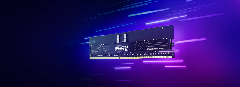 Kingston Technology FURY 256GB 6000MT/s DDR5 ECC Reg CL32 DIMM (Kit of 8) Renegade Pro EXPO