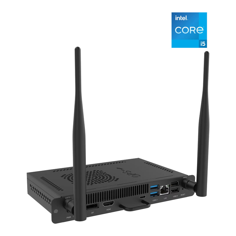 BenQ TEY41-i5 Intel® Core™ i5 i5-1235U 16 GB DDR4-SDRAM 256 GB SSD Windows 11 Pro Rack-mounted chassis PC Black