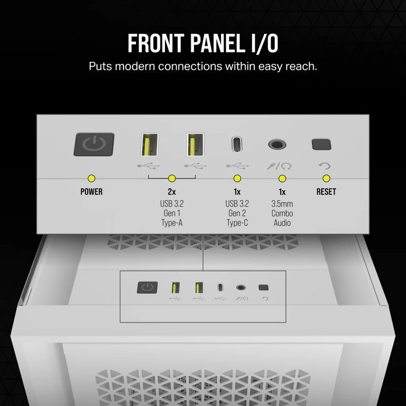Corsair 5000D CORE AIRFLOW Midi Tower White