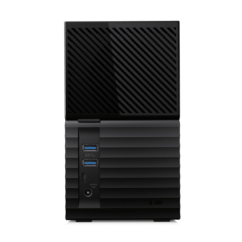 Western Digital My Book Duo external hard drive 44 TB USB Type-A / USB Type-C 3.2 Gen 1 (3.1 Gen 1) Black