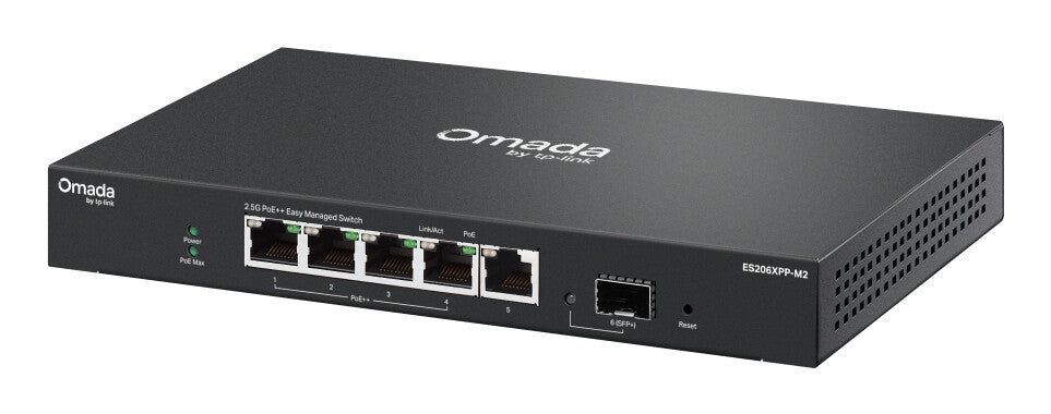 TP-Link ES206XPP-M2 network switch Managed L2 2.5G Ethernet (100/1000/2500) Power over Ethernet (PoE) - image 3