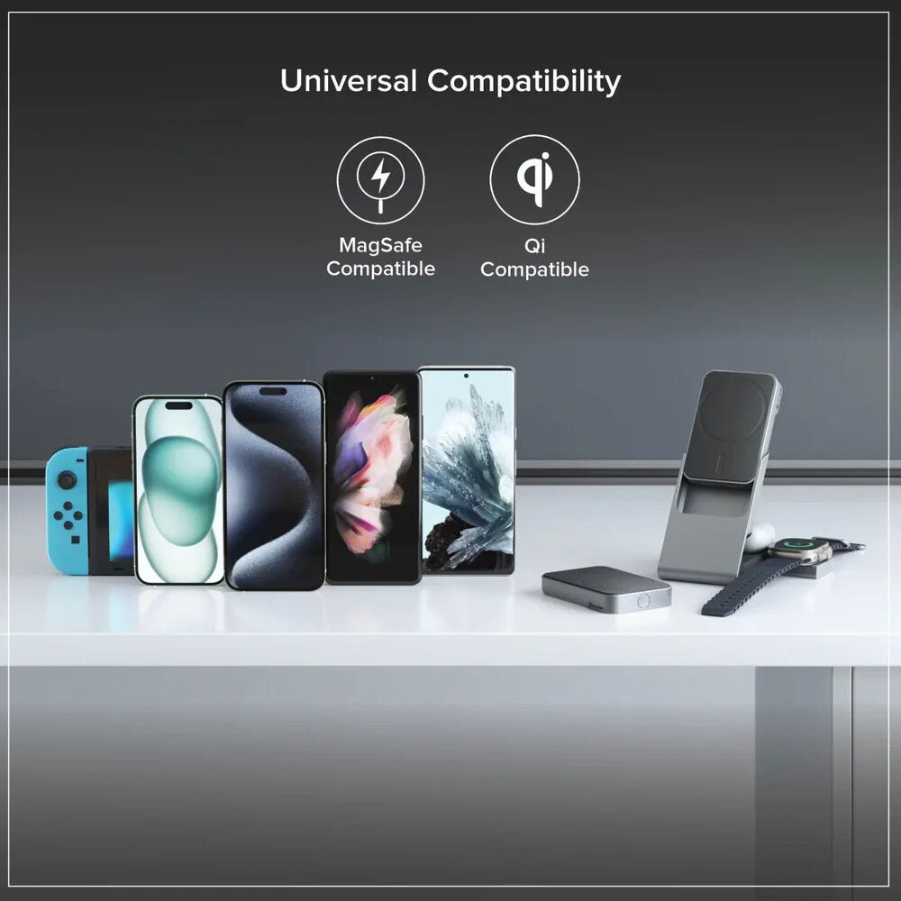 ALOGIC Matrix+ 3-in-1 Magnetic Charging Dock with Apple Watch Charger for iPhone 16-12 , Apple Watch, Airpods - image 6