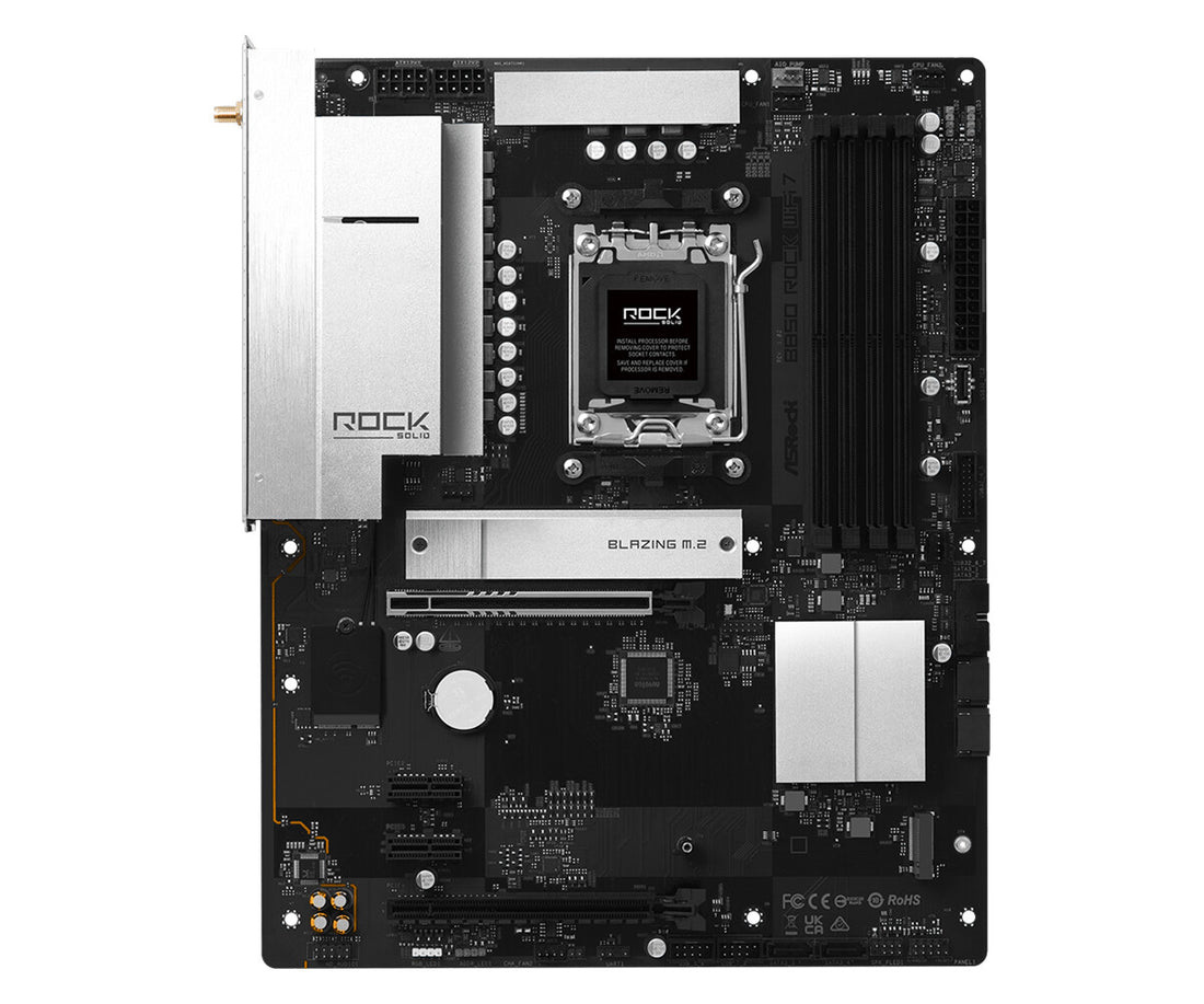 Asrock B850 Rock WiFi 7 AMD B850 Socket AM5 ATX - image 2