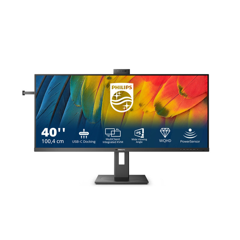 Philips 5000 series 40B1U5601H/00 computer monitor 101.6 cm (40") 3440 x 1440 pixels Wide Quad HD LCD Black
