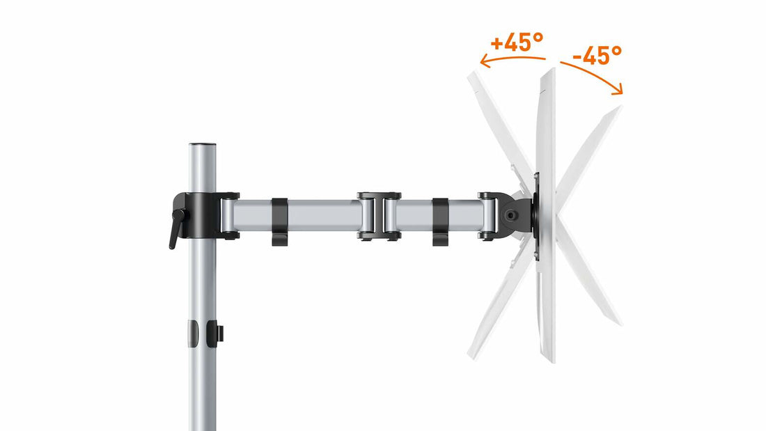 Durable 509423 monitor mount / stand 27" Wall Silver - image 4