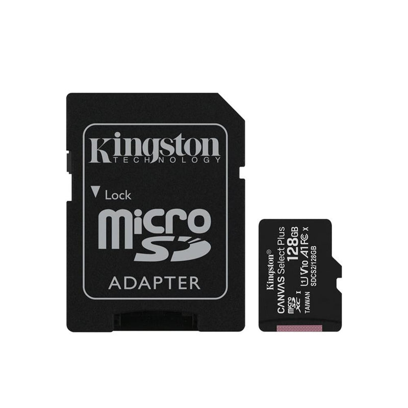 Kingston Canvas Select Plus MicroSD Card - 128GB