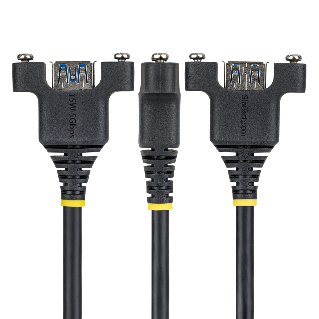 StarTech.com 2m Panel Mount USB Cable A to A, M/F, USB-A Male to Female Extension Cable, USB 5Gbps Panel Mount - image 2