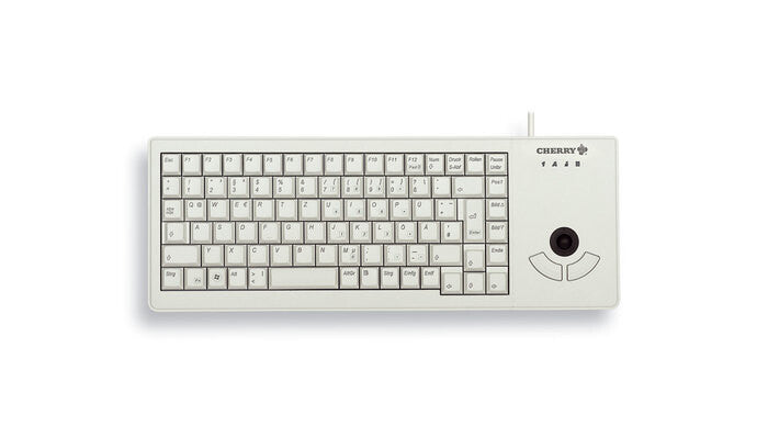 CHERRY XS Trackball keyboard Universal USB QWERTY US English Grey