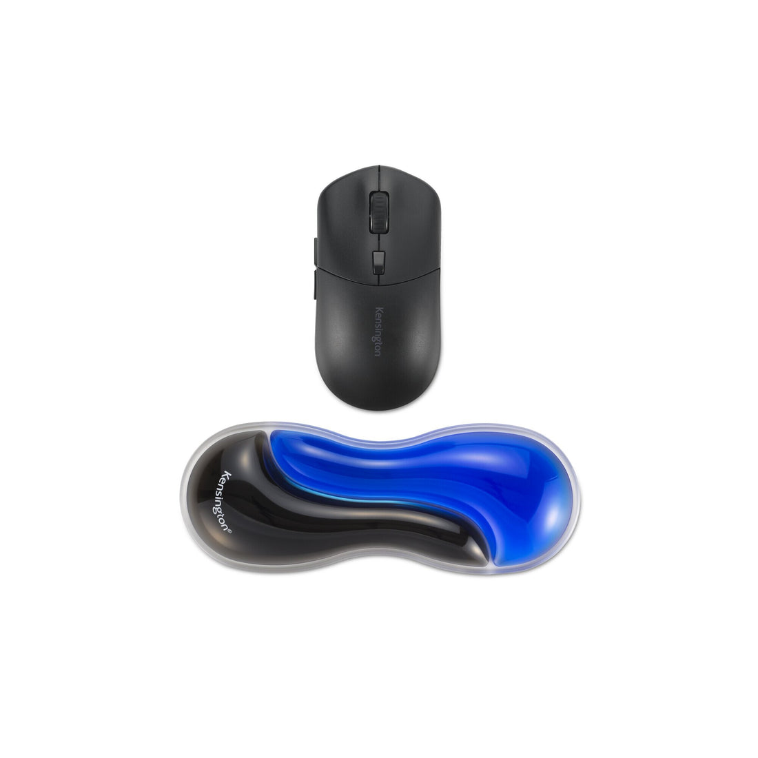 Kensington Slim Duo Gel Mouse/Trackball Wrist Rest - Blue - image 2