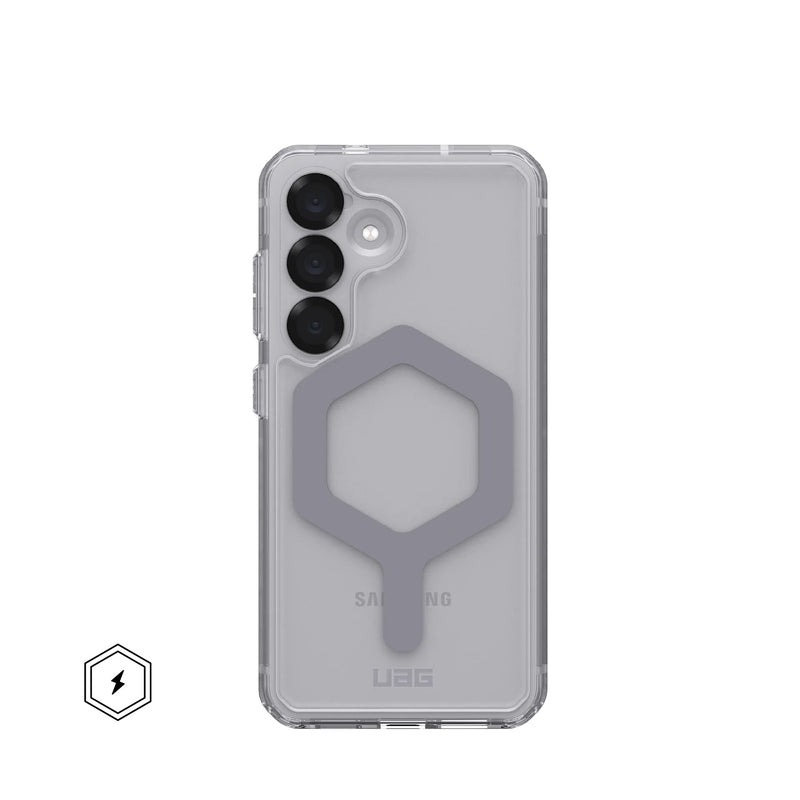 Urban Armor Gear Plyo Pro mobile phone case 15.8 cm (6.2") Cover Silver, Transparent
