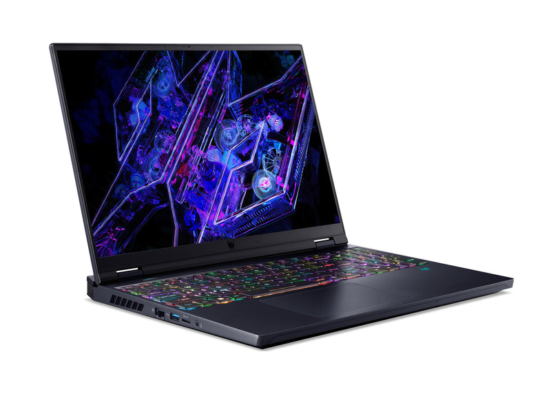 Acer Predator PH16-72-98EW Intel® Core™ i9 i9-14900HX Laptop 40.6 cm (16") WQXGA 16 GB DDR5-SDRAM 1 TB SSD NVIDIA GeForce RTX 4080 Wi-Fi 7 (802.11be) Windows 11 Home Black