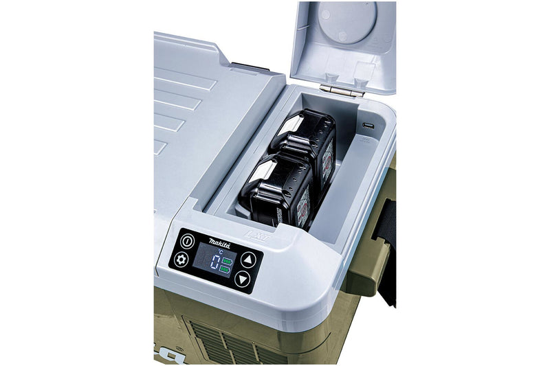 Makita DCW180ZO cool box 20 L Electric Grey, Olive