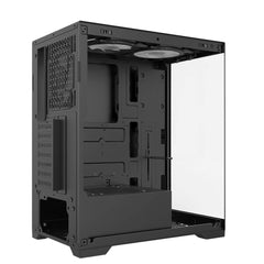 VIDA VETRO-BLK computer case Tower Black