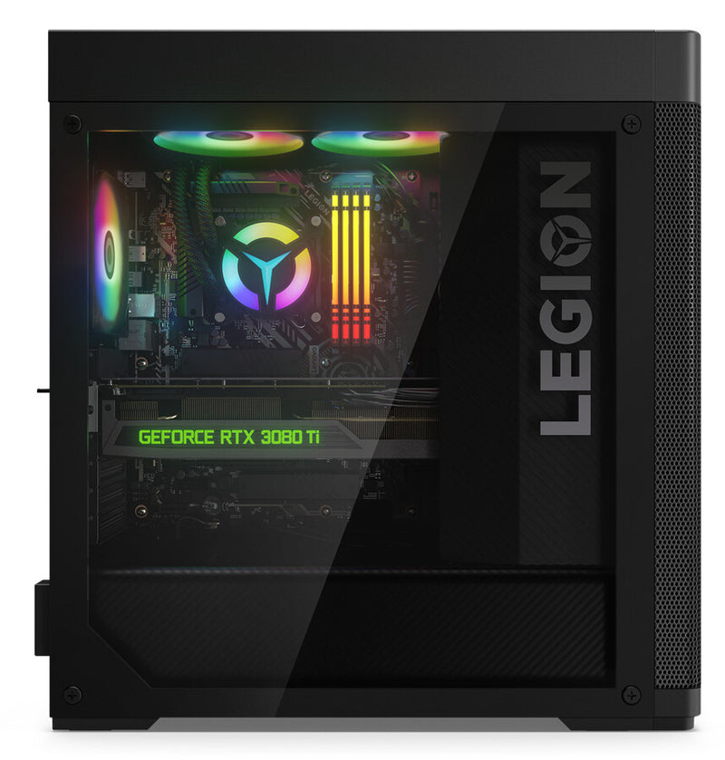 Lenovo Legion T7 34IAZ7 Intel® Core™ i7 i7-12700KF 32 GB DDR5-SDRAM 1 TB SSD NVIDIA GeForce RTX 3070 Ti Windows 11 Home Tower PC Black