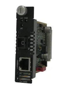 Perle CM-1000-M1SC05D network media converter Internal 1550 nm Multi-mode Black