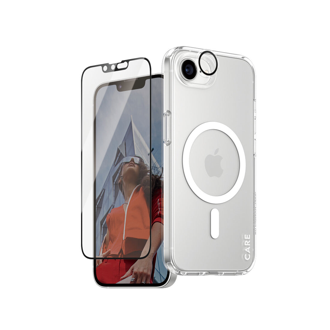 PanzerGlass | CARE by Flagship 3-in-1 Bundle iPhone 16e