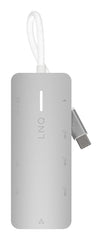 LINQ byELEMENTS 8in1 Pro Studio USB-C 10Gbps Multiport Hub with PD, 8K HDMI and 2.5Gbe Ethernet