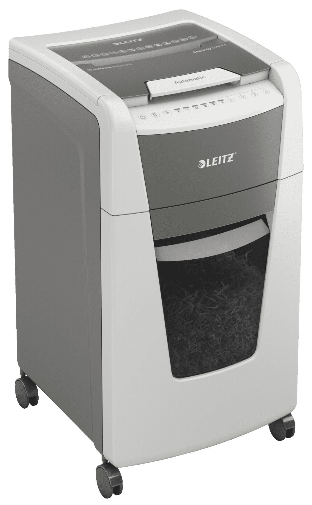 Leitz P4 60L paper shredder Cross shredding 55 dB 23 cm Black, Silver, White - image 4