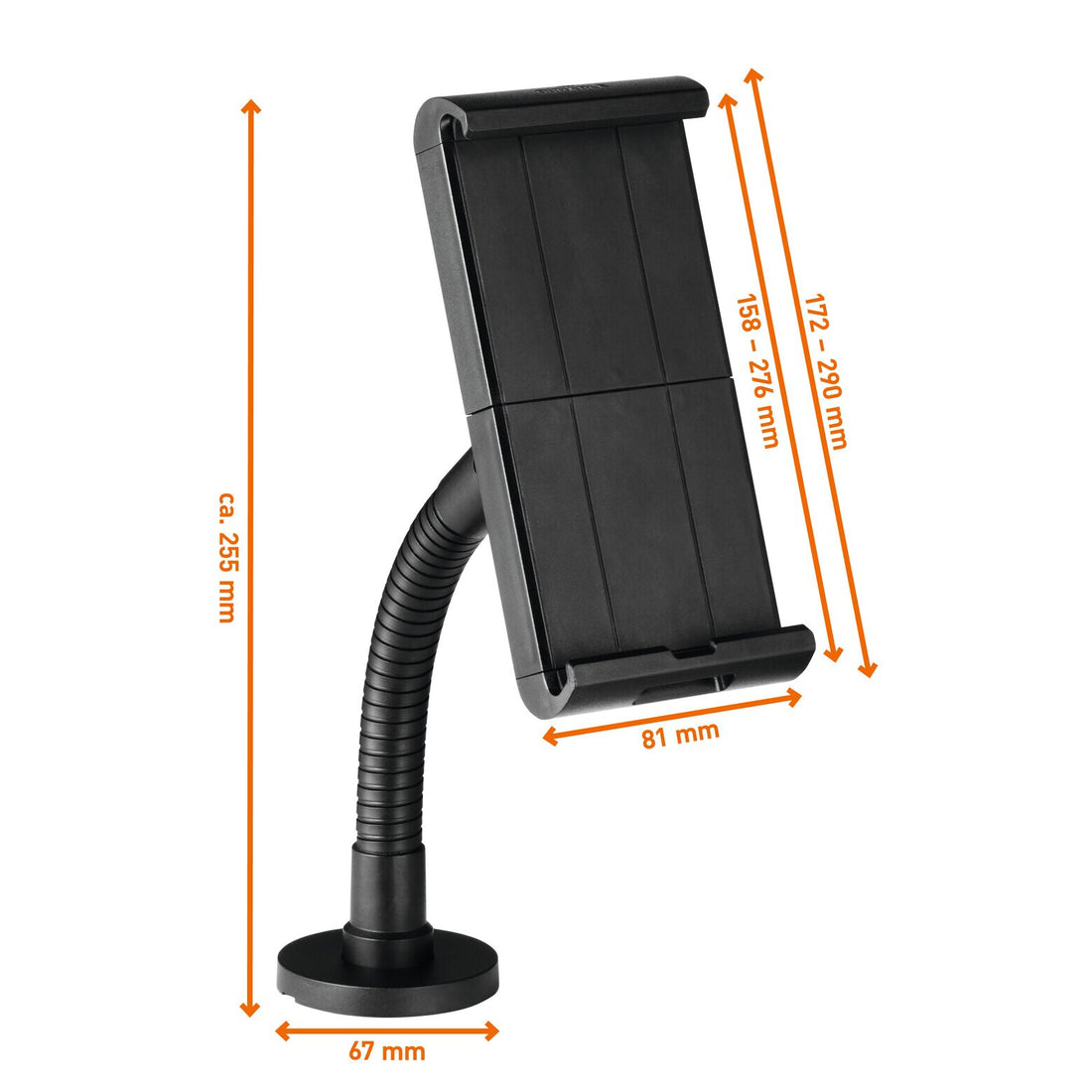 Durable Tought Wall/Table Tablet/UMPC Black - image 7