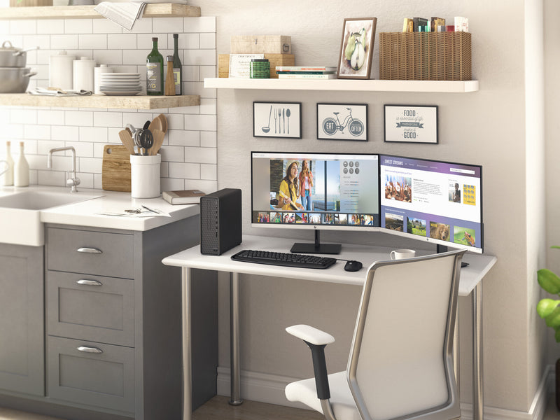 HP Slim Desktop S01-aF2004na Intel® Pentium® J5040 8 GB DDR4-SDRAM 256 GB SSD Windows 11 Home Mini Tower PC Black