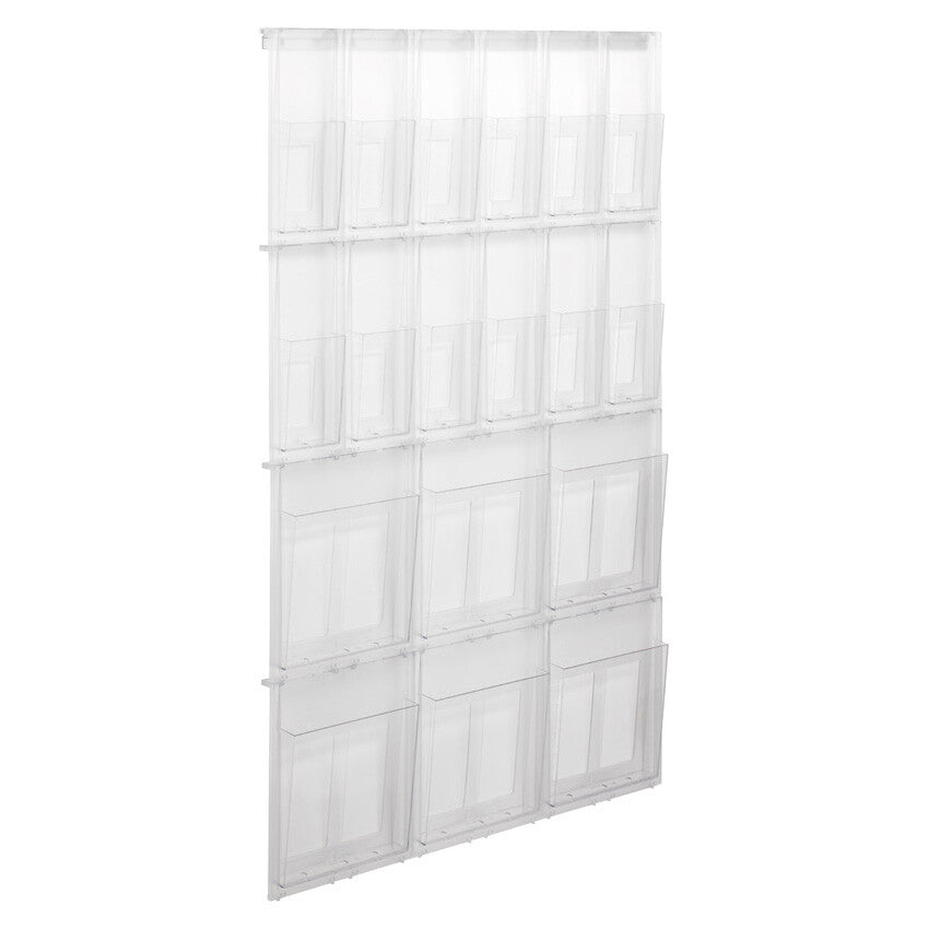 Helit H6812302 presentation display Wall-mounted Transparent