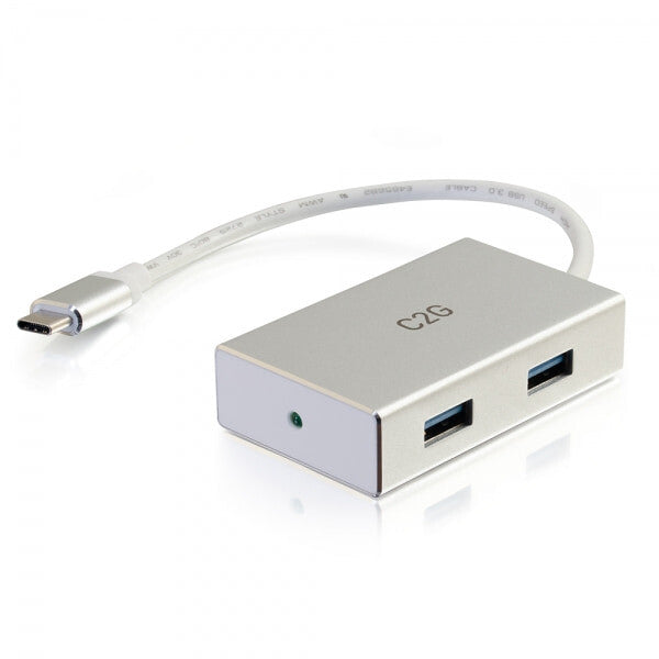 C2G USB-C Hub with 4 USB-A Ports
