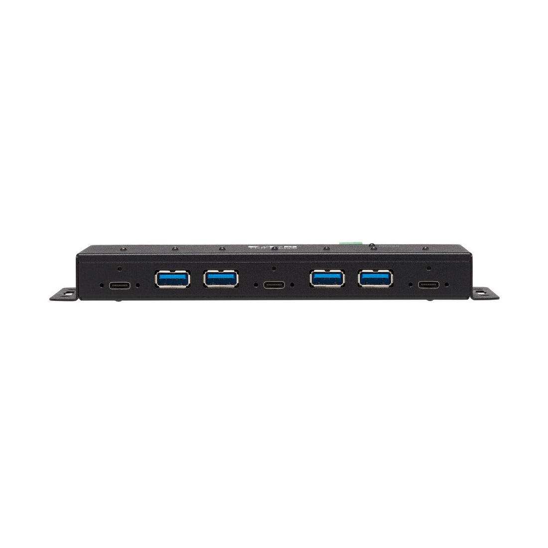 Tripp Lite U460-4A3C-IND Industrial 7-Port USB-C Hub, USB 3.x Gen 2 (10Gbps), 4x USB-A & 3x USB-C Ports, 15Kv ESD Immunity, 2Kv Surge