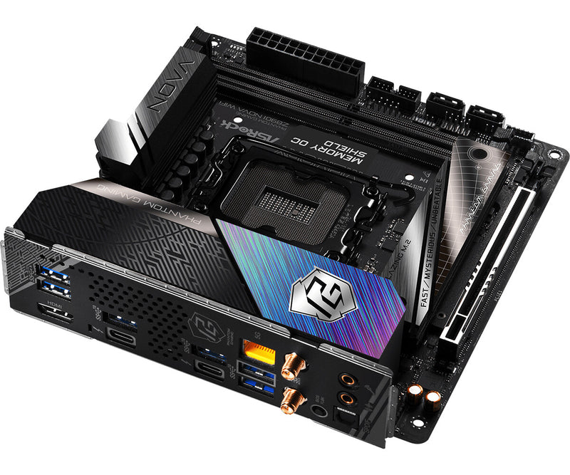 Asrock Phantom Gaming Z890I Nova WiFi Intel Z890 LGA 1851 (Socket V1) mini ITX