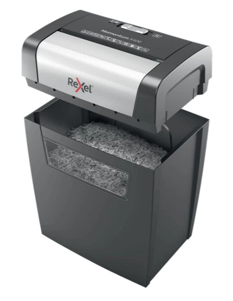 Rexel X406 paper shredder Cross shredding 22 cm Black, Silver - image 4