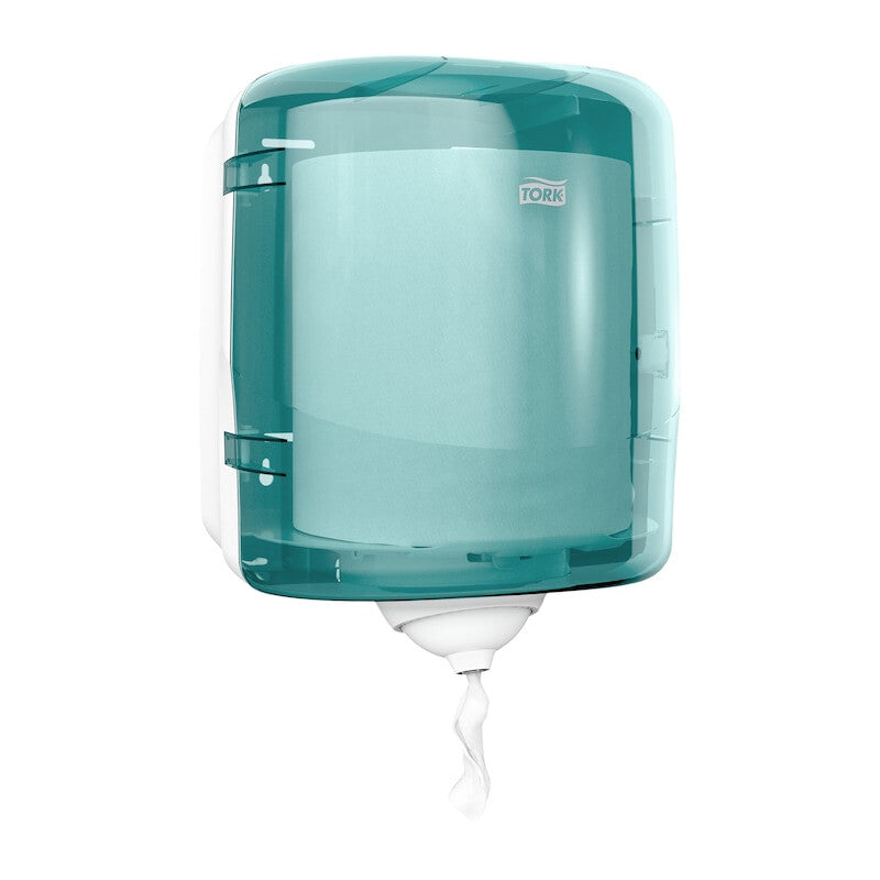 Tork 473180 paper towel dispenser Roll paper towel dispenser Turquoise, White - image 2